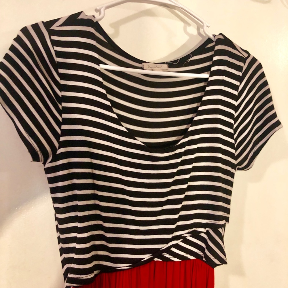 Striped Maxi Dress